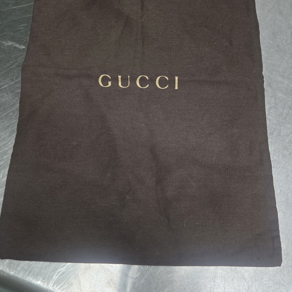Gucci Dark Brown Fabric Bag